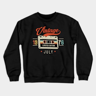 July 1976 - Limited Edition - Vintage Style Crewneck Sweatshirt